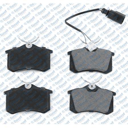 FREN BALATASI ARKA WVA 20961 PASSAT GOLF IV BORA POLO  87-96 FLUENCE MEGANE 17.1mm TEK FISLI