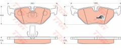ARKA DISK BALATA BMW 5 SERISI E39 (96-03)