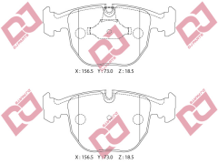 ON DISK BALATA BMW 5 SERISI E39 (96-03), X5 E53 (00-07)