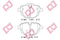 ARKA DISK BALATA BMW 5 SERISI F10 (11-), X3 (11-)