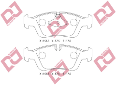 ON DISK BALATA BMW Z3 (95-01), 3 SERISI E36 (91-99)