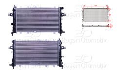 SU RADYATORU MEKANIK MT 600X370X26 | OPEL ASTRA H 2.0 16V TURBO 04 > | AUTOLUX