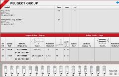 SİBOP TAKIMI 4424-4425 P207 P208 P308 P508 EP3C 1.4İ 1.6İ 16V VTİ MINI N12B14