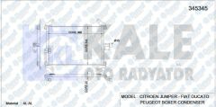KLIMA RADYATORU DUCATO-BOXER-JUMPER 94-06 506X349X22 AL/AL KURUTUCU ILE   ####