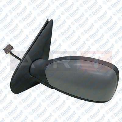 DIS DIKIZ AYNASI ELEKTRIKLI ISITMALI ASTARLI ASFERIK SOL PEUGEOT 306 93-02   ####