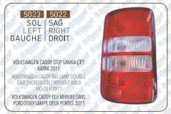 STOP LAMBASI SAG CIFT KAPAK VW CADDY 11 -