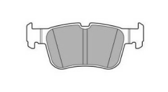 ARKA FREN BALATASI FORD GALAXY III 1.5 TDCI 2.0 2015> MONDEO V 1.0 . 1.5. 1.5 TDCI. 1.6 TDCI HONDA CIVIC 2017> YENI KASA FOCUS IV 18>