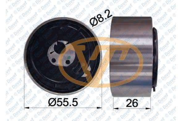 EKSANTRIK RULMANI ALBEA DOBLO PALIO PUNTO UNO LINEA IDEA PANDA FIAT500 1.2 / 1.4   ####