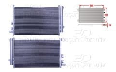 KLIMA RADYATORU 560X331X16 | ALFA ROMEO 147 1.9JTD 01> | WISCO