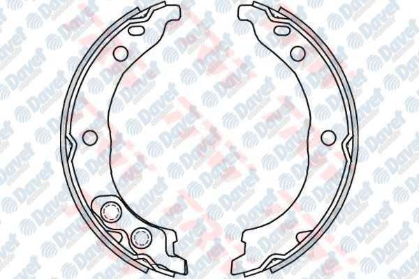 EL FREN BALATASI PABUC JUMPER - BOXER - DUCATO 2.0/2.0HDI/2.2HDI/2.8/2.8TD/2.8HDI/2.8HDI 97-06