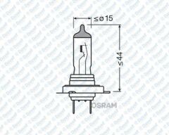 AMPUL 12V H7 55W PX26D FAR 4200K BEYAZ ISIK INTENSE   ####
