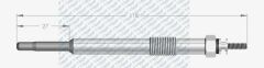KIZDIRMA BUJISI 11 V 307-407-607 2.0 HDI DW10BTED4-C5-C8 2.0 HDI DW10BTED4 SCUDO-ULYSSE 2.0D MULTIJET