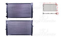 SU RADYATORU MEKANIK MT 630X415 MM | VW PASSAT AUDI A4 A6 SKODA SUPERB 1.6 1.8 1.8 T1.9 TDI 2.0 2.3 2.4 2.6 2.8 97 > | AUTOLUX