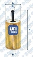 YAG FILTRESI PARTNER-BERLINGO 96--P106 97--P206 98--P306 93-01-P307- C3 02- 1.4-1.6 16V