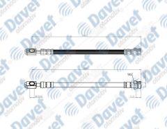 ARKA FREN HORTUMU VW TIGUAN 07-18 - AUDI Q3 12-18   ####
