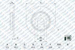 FREN DISKI ARKA FOCUS IV 17>