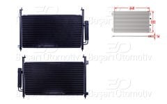 KLIMA RADYATORU 640X332X16 | HONDA CIVIC HB 1.4 1.8 05 > | WISCO