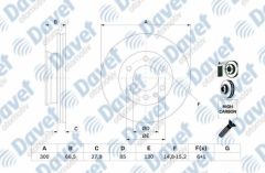 FREN DISKI ON MERCEDES PRINTER 211D 214D 06=>   ####