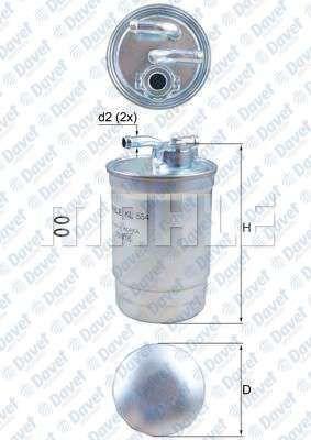 YAKIT FILTRESI AUDI A4 A6 2.0TDI BNA BLB BRF BRE BRD BVA BVF BVG 04>08