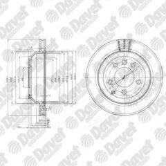 FREN DISKI ARKA 5D 330MM Q7 TOUAREG 02-