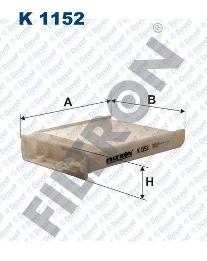 POLEN FILTRESI NISSAN MICRA K12 2003 - 2010 - NISSAN NOTE 2006 - 2012 - DUSTER-DOKKER-LOGAN-SANDERO