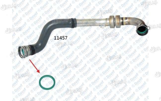 TURBO HORTUM CONTASI RENAULT MEGANE III  1.5 DCI - FLUENCE  1.5 DCI