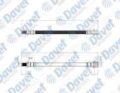 ARKA SAG FREN HORTUMU TRANSIT V347 06->   ####