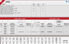 SİBOP GAYDI G0875 IN 8 EX 8 CORSA 1.2-16V