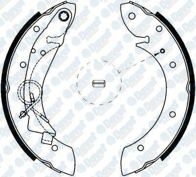 ARKA FREN BALATASI PABUC PARTNER-BERLINGO 96-08 XSARA-PICASSO 04-> MEGANE SCENIC 98-> 228x42mm