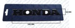 HONDA ARKA YAZI SIYAH   ####