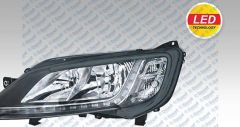 FAR SOL DUCATO MAXI BOXER JUMPER 14> MOTORLU LED SIYAH CERCEVELI BALLAST DAHIL