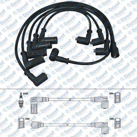 BUJI-BOBIN KABLOSU TAKIM  FIAT UNO 70 SX 1.4 8V KARBURATORLU