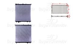 SU RADYATORU BRAZING MT-AT 380X388X16 MM | CITROEN C3 1.4I. C2 1.4HDI 02> | WISCO