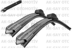 Bosch Aerotwin Silecek SILECEK SUPURGESI AEROTWIN 600/450mm AR115S (FLATBLADE-MUZ TIPI)(AEROTWIN) MEGANE II 1,4/1,6 16V VALEO: 119332 574365  7701063733 Va
