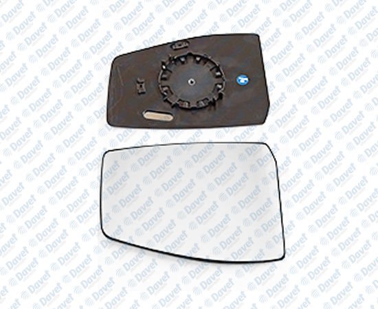 DIS DIKIZ AYNA CAMI MEKANIK CONVEX SOL TOURNEO - TRANSIT CUSTOM 2012 >