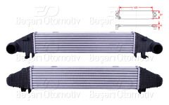TURBO RADYATORU (INTERCOOLER) 625X127X64 | MERCEDES-BENZ BENZ W204 C180 KOMPRESSOR C200 CDI C200 KOMPRESSOR W212 E200 NGT 07 > | WISCO