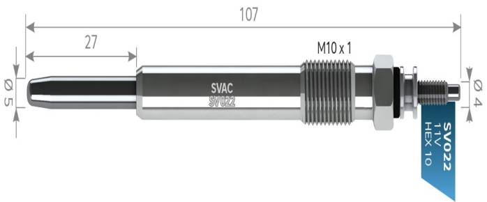 KIZDIRMA BUJISI 11V 206 307 308 406 BOXER EXPERT PARTNER 2.0 2.2 HDI (344)