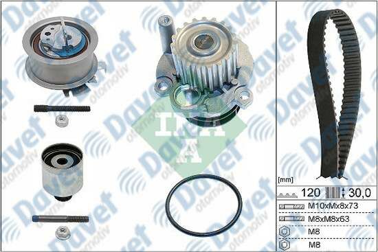 EKSANTRIK KITI DEVIRDAIMLI 120x300 T5-CADDY III-JETTA III-GOLF V-POLO-PASSAT 1.9TDI-2.0TDI