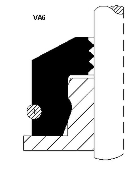 Subap Keçesi Eksoz 9mm 102  Mercedes
