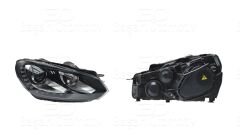 FAR SAG LED BI-XENON | VW GOLF6 R 09 > | WISCO