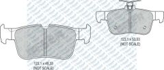 FREN BALATASI ARKA WVA 22231-22531-25798-25799 FOCUS IV GALAXY III KUGA II-III 1.5 2.0 2.0TDCI. 2.0 2015> MONDEO V 1.0 1.5TDCI 1.6TDCI HONDA CIVIC 2017>