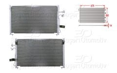 KLIMA RADYATORU 675X381X16 | CHEVROLET EVANDA 03> | WISCO