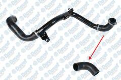TURBO INTERCOLL HORTUMU KUCUK - METAL BORU HARIC FOCUS II - FOCUS II C MAX 1.6TDCI 90PS / 110PS 03>11   ####