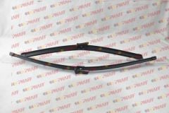 SILECEK SUPURGESI 600MM+500MM MUZ TIP BANANA TEFLONLU A4 08 > A5 COUPE 07 > A5 CABRIO/SPORTBACK 09 > A7 10 > Q3 11 > Q5 08 > MACAN 14 > S90 16 > V90 16 > XC90 14 > PANAMERA