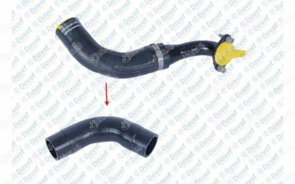 TURBO HORTUMU METAL BORU HARIC OK ILE GOSTERILEN HORTUM FIAT PUNTO 1.3 MULTIJET   ####