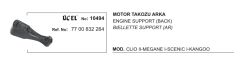 MOTOR ASKI TAKOZU ARKA MEGANE-I 1.4 16V-1.6 16V-CLIO II-KANGOO 98=> 1.2 16V 1383