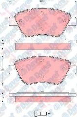 ON FREN BALATASI ALBEA-PALIO-STILO-SIENA DOBLO 1.3 1.9 IDEA CORSA 1.3 07>