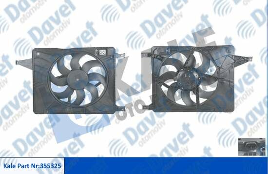 DAVLUMBAZLI FAN MOTORU NISSAN QASHQAI / QASHQAI +2 1.5DCI 07<13 12V