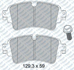FREN BALATASI ARKA WVA 26265 AUDI A4 A5 Q5 1.4 TFSI 2.0 TFSI 2.0TDI 15>