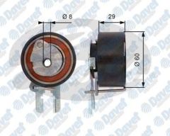 EKSANTRIK GERGI RULMANI PEUGEOT 107 206 207 307 407 1.4HDI DV4TD 1.6HDI DV6TED4 DV6ATED4 CITROEN BERLINGO 1.6 66KW 05-11